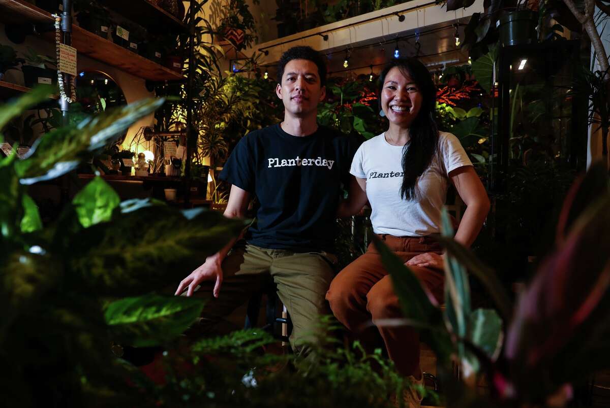 Matt Day and Yumi Look opened their Planterday shop in July to promote mental health and healing in Oakland.