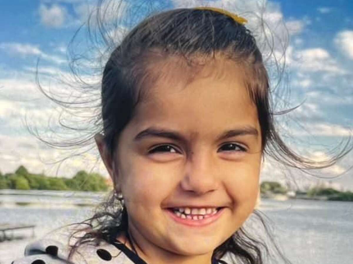 Lina was last seen at a playground at her family's apartment complex on the 9400 block of Fredericksburg Road on December 20.