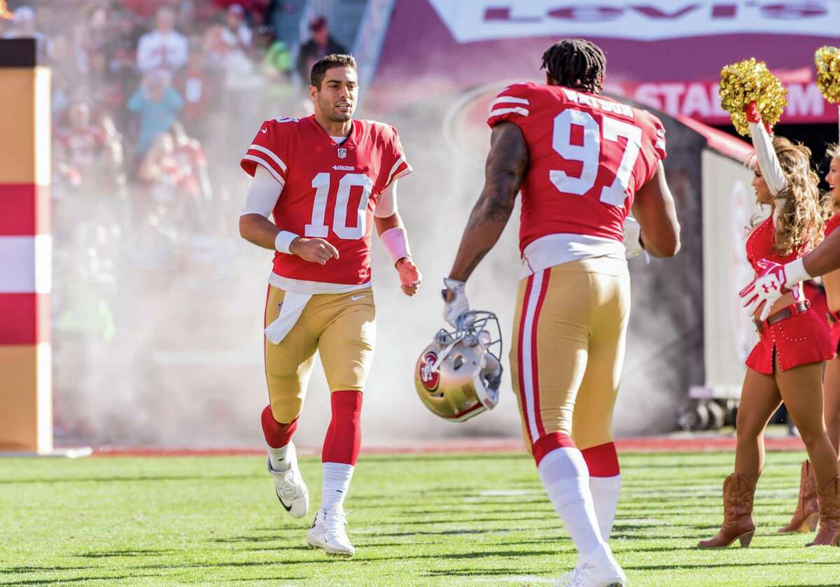 It's 49ers' Garoppolo vs. Titans four years after upset that started a craze