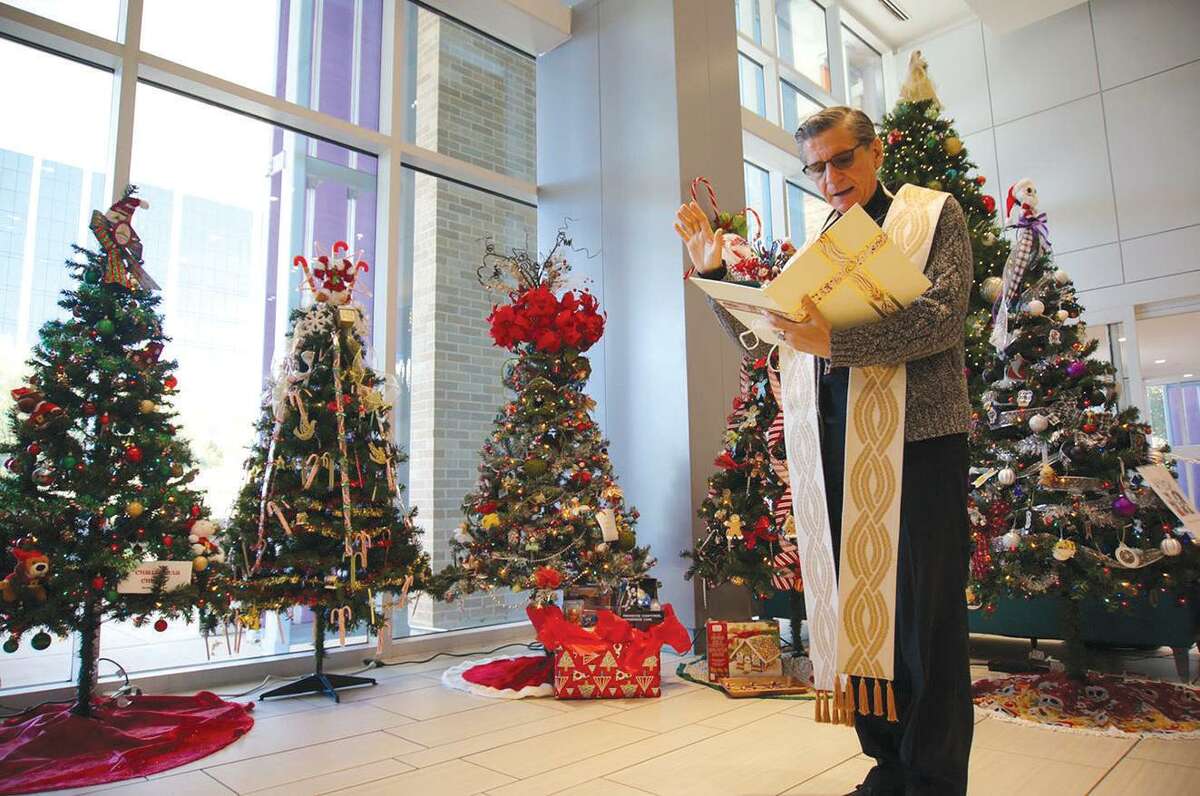 Most Rev. Gustavo García-Siller, pictured in 2018 at the Children’s Hospital of San Antonio, says during this anxious and fearful time, there is much to be joyful about at Christmas time.