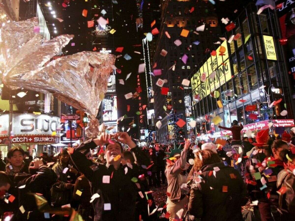 FILE—For those unable to make it to New York's Times Square, there are more options closer to home for New Year's Eve.