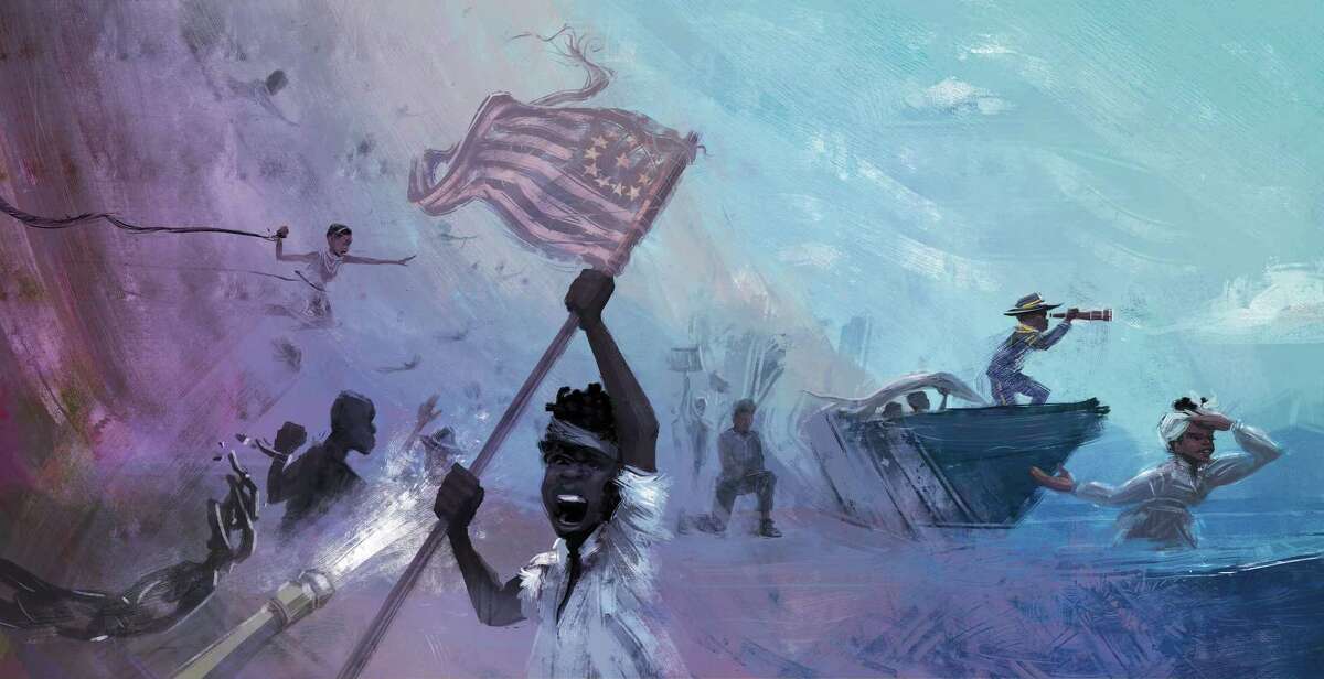 1619 PROJECT: "The 1619 Project Born on the Water" by NY Times Pulitzer-Prize winner Nikole Hannah-Jones and Renee Watson and Houston-native illustrator Nikkolas Smith