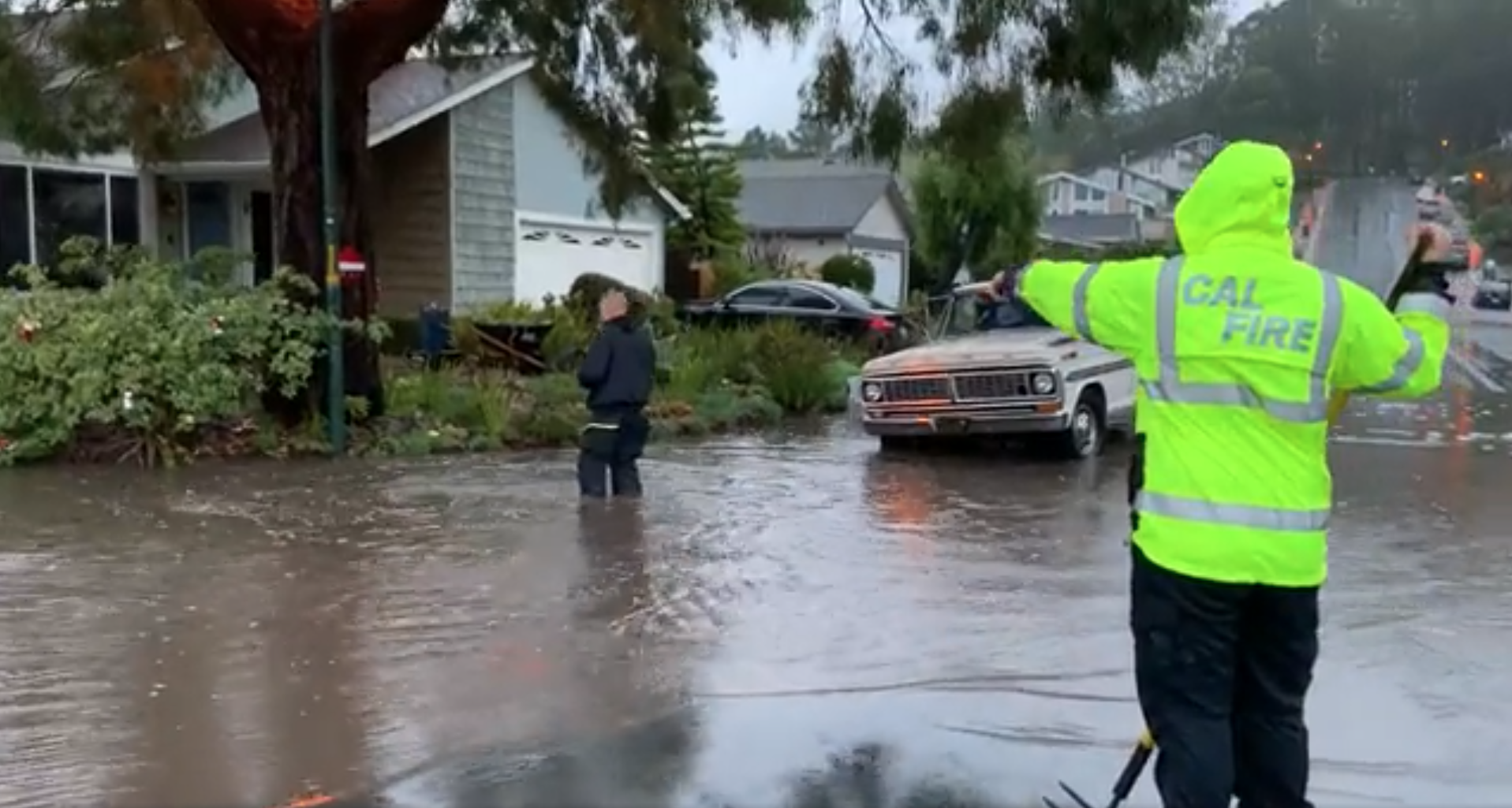 Storm brings flooding to Bay Area, waist-high water on roads