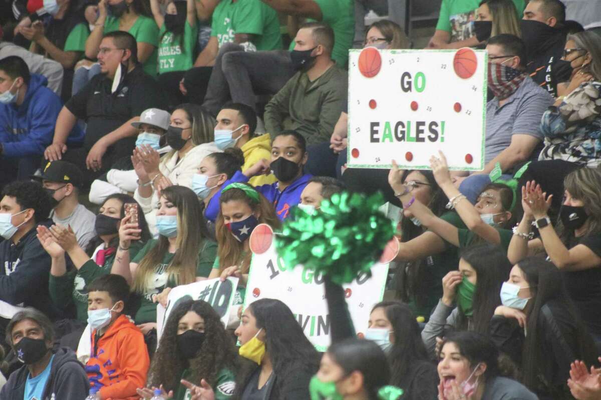 A large contingent of Pasadena fans were on hand at Phillips Fieldhouse to watch the Eagles bring home the program's first basketball title since the 1992-93 season.