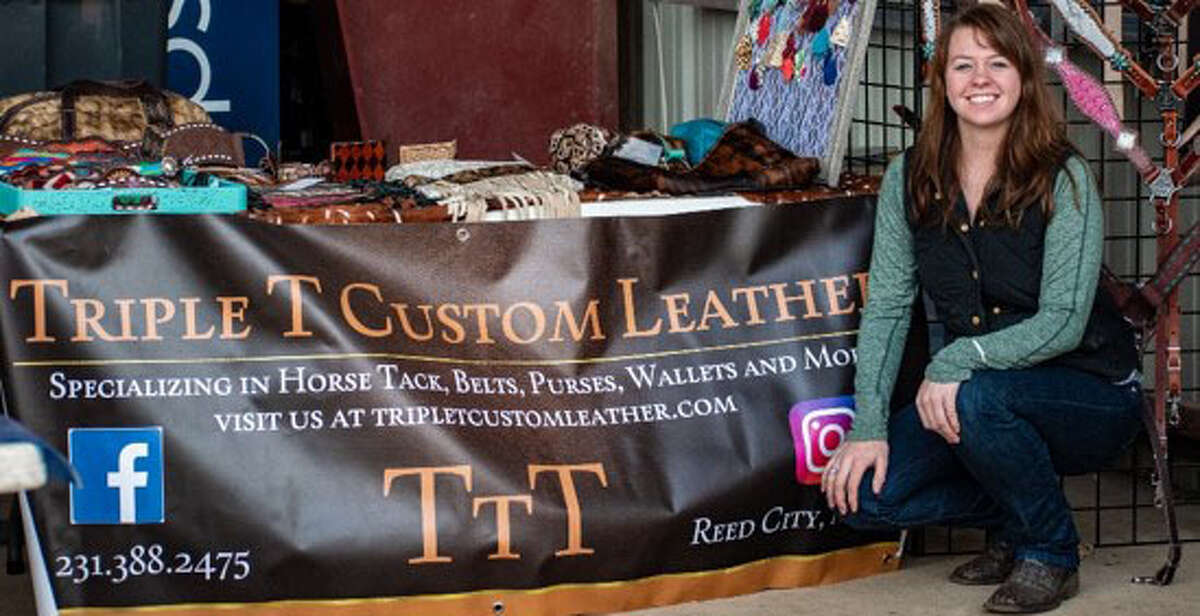 Triple T Custom Leather owner Taylor Whaling has been making and selling items made of leather for nearly a decade.
