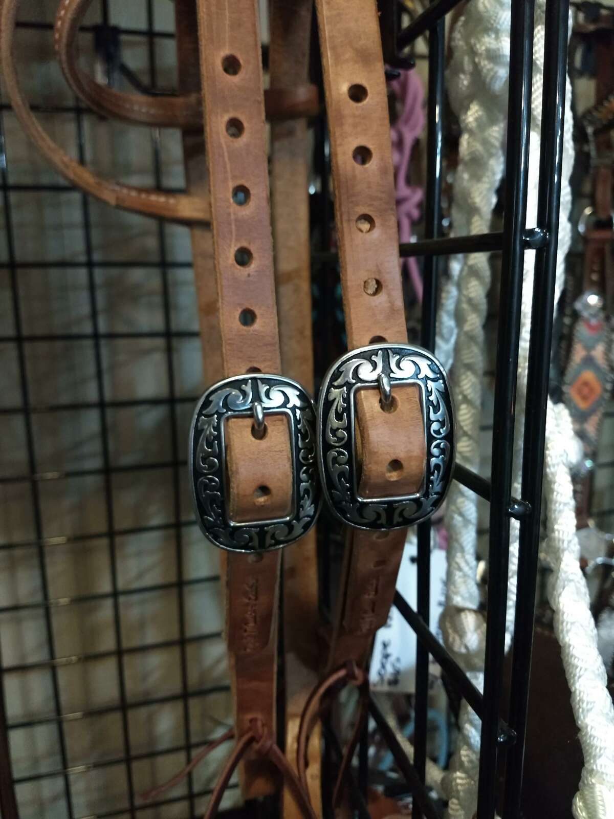 Taylor Whaling has turned her passion into her own business called Triple T Custom Leather, where she crafts and sells various leather items, such as belts, reins, patch hats and bronc halters. 