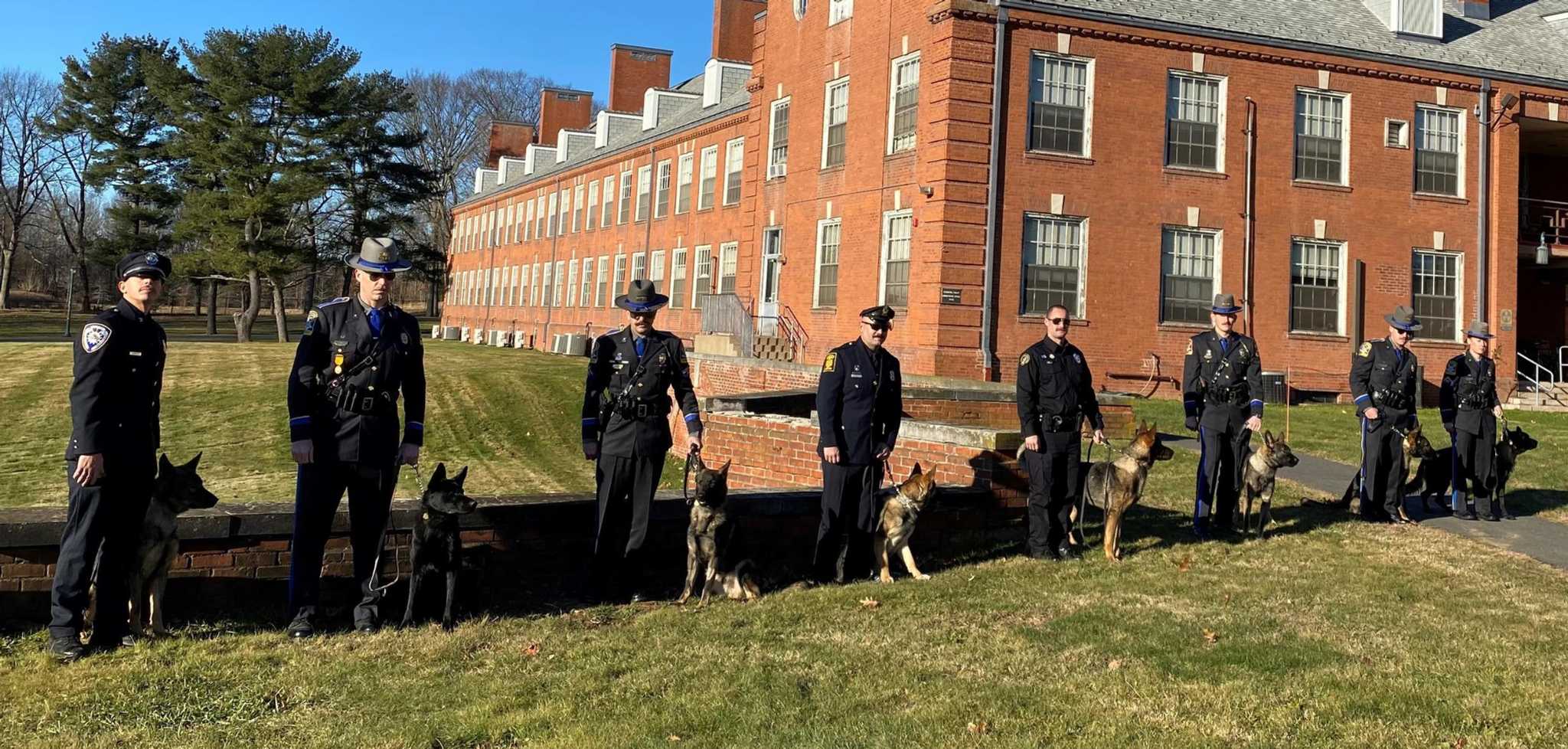 State Police Eight New Canine Officer Teams Graduate From Academy Including One From Middletown