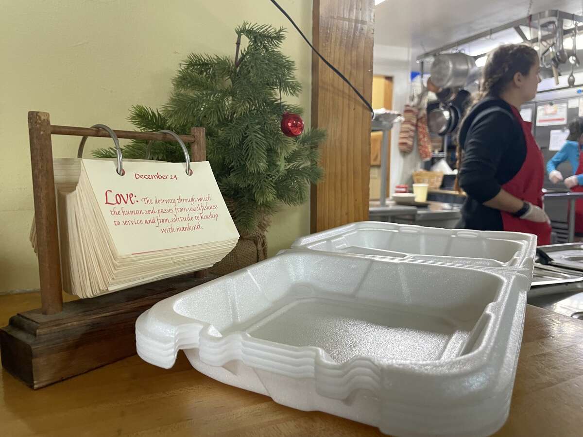 Midland's Open Door offered meals, blankets, toiletries and several other items to local residents in need over the holidays on Friday, Dec. 24, 2021.