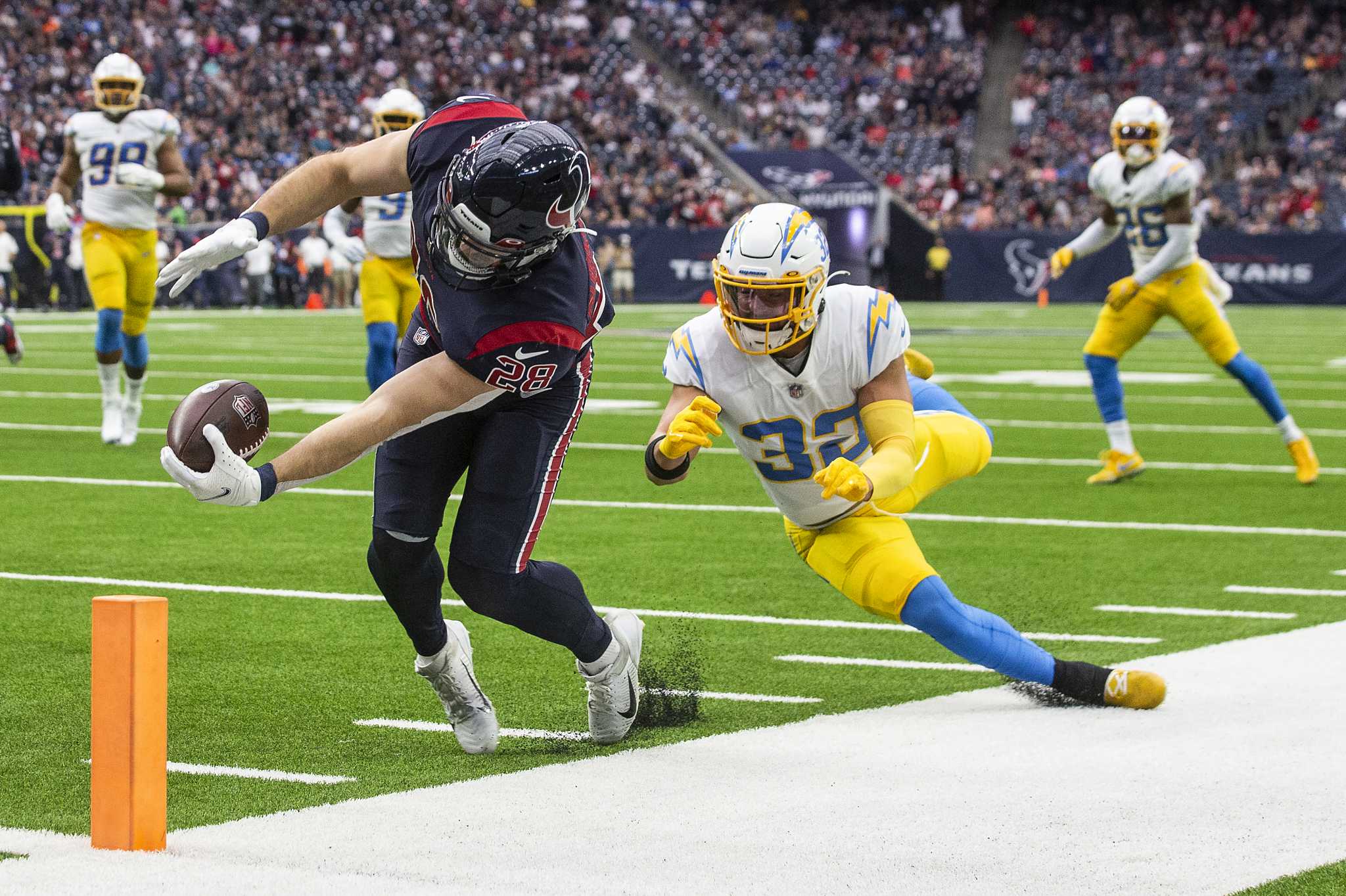 December 26, 2021: Los Angeles Chargers wide receiver Keenan Allen (13)  enters the field prior to an NFL football game between the Los Angeles  Chargers and the Houston Texans at NRG Stadium