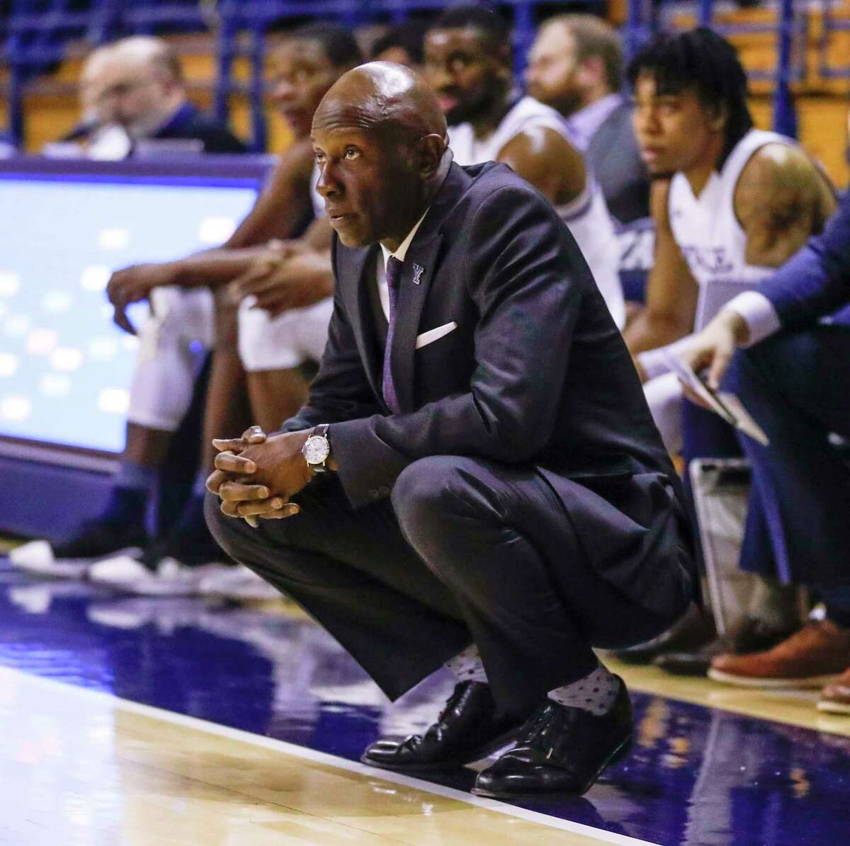 Yale coach James Jones says “It’s extremely frustrating that we can’t get anybody in the state of Connecticut to play us on a regular basis.”