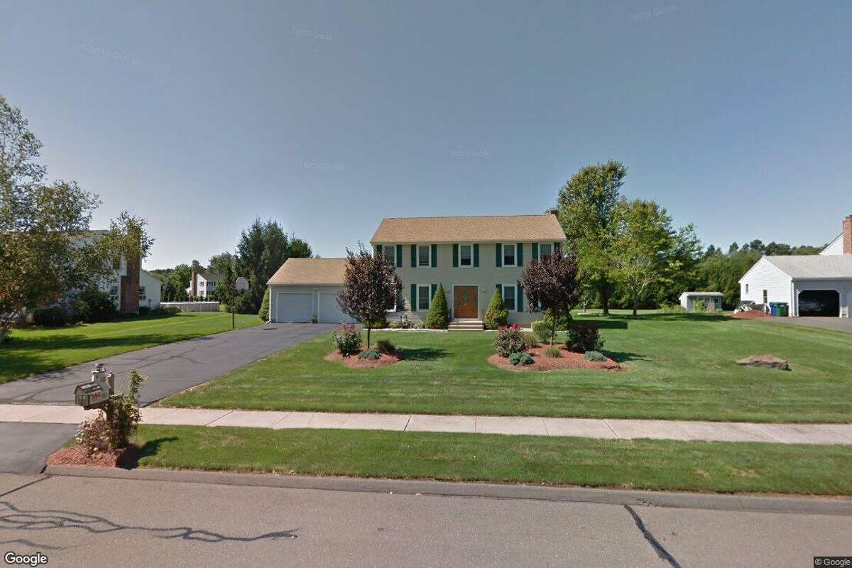 What were the five most expensive homes sold in South Windsor in the