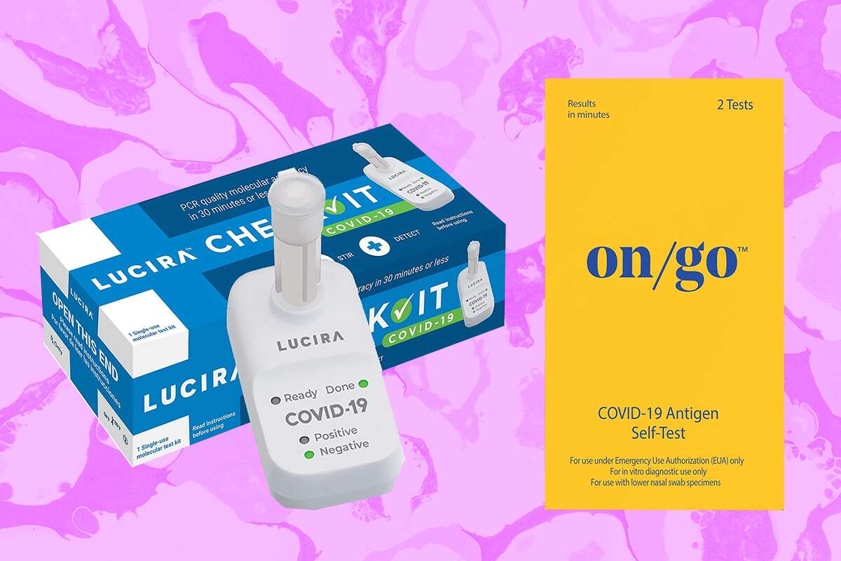 Pre-order the Lucira Check It COVID-19 Test Kit ($89) and On/Go at-Home COVID-19 Rapid Self-Test ($24.49) from Amazon. 