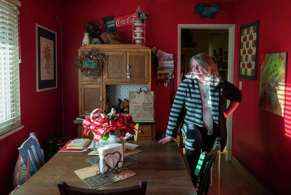 Lori Caldeira at her home in Salinas. Caldeira and another teacher organized the UBU club.