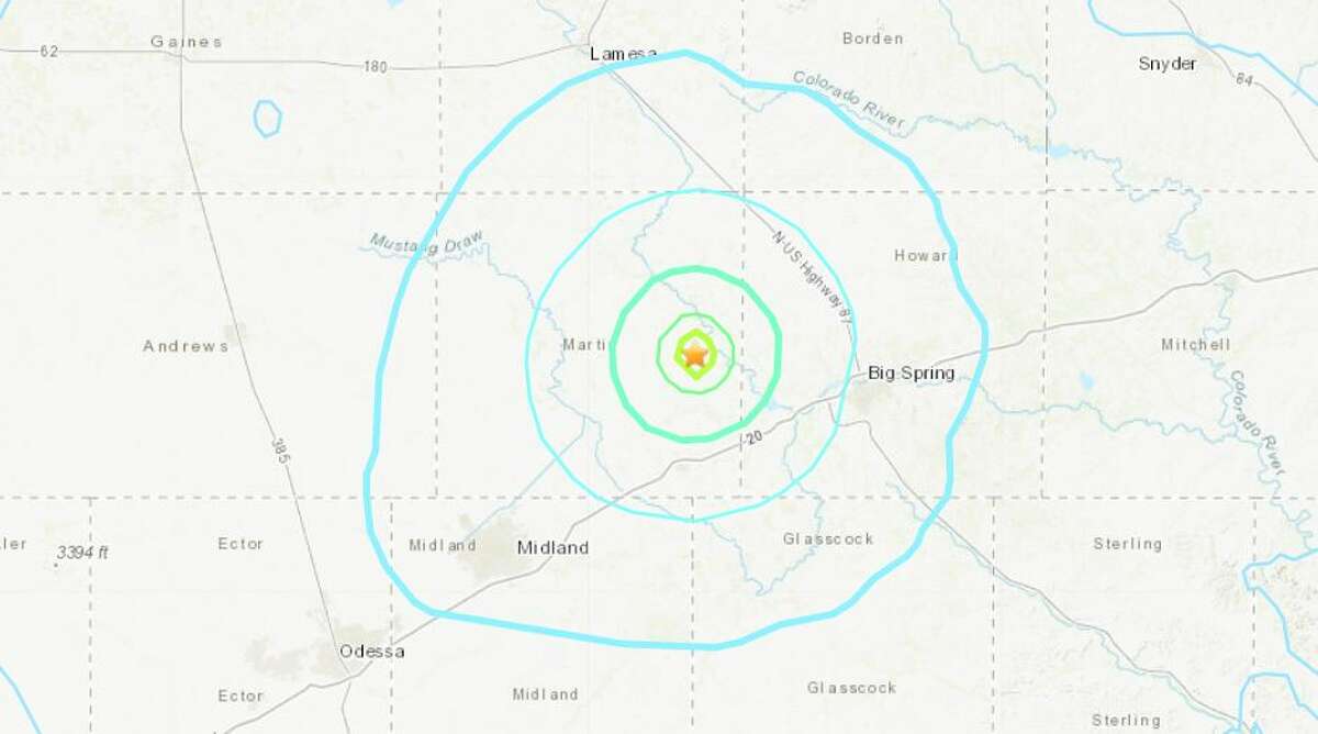 The US Geological Survey reported that a 4.5-magnitude quake struck around 7:55 p.m. Monday night around 11.1 miles north of Stanton. It happened at a depth of 4.3 miles. 