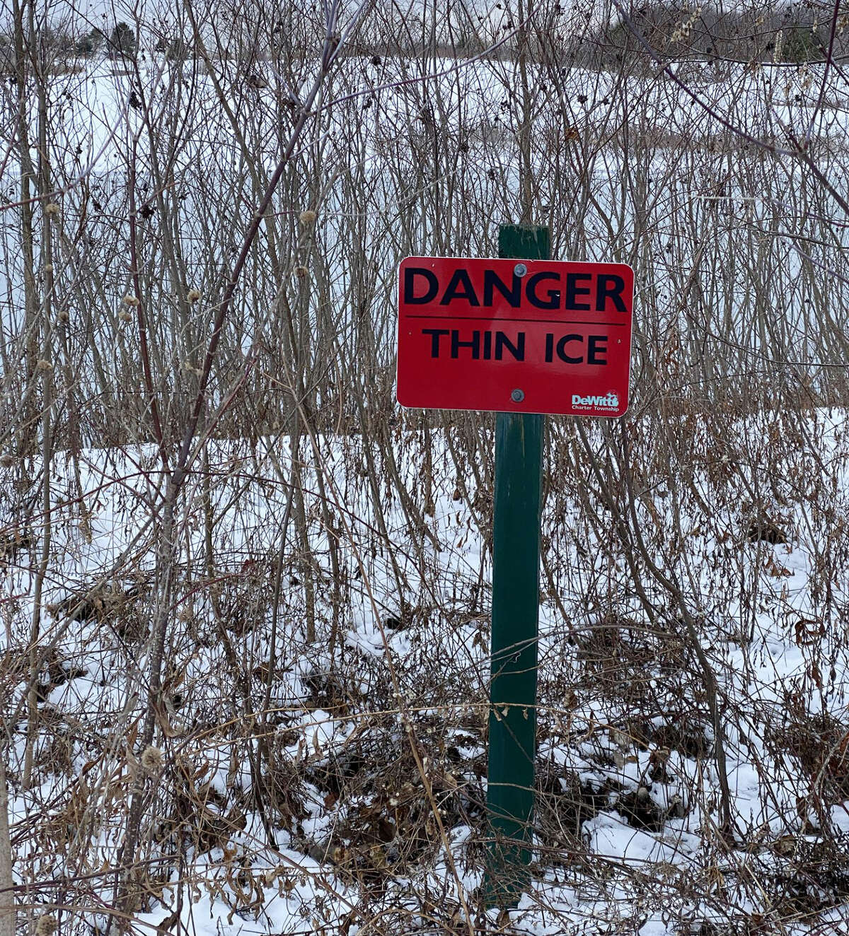 When on or near ice, always use extreme caution because there is no reliable way to test ice thickness. For more safety tips, including what to do if you fall through the ice, go to Michigan.gov/IceSafety.