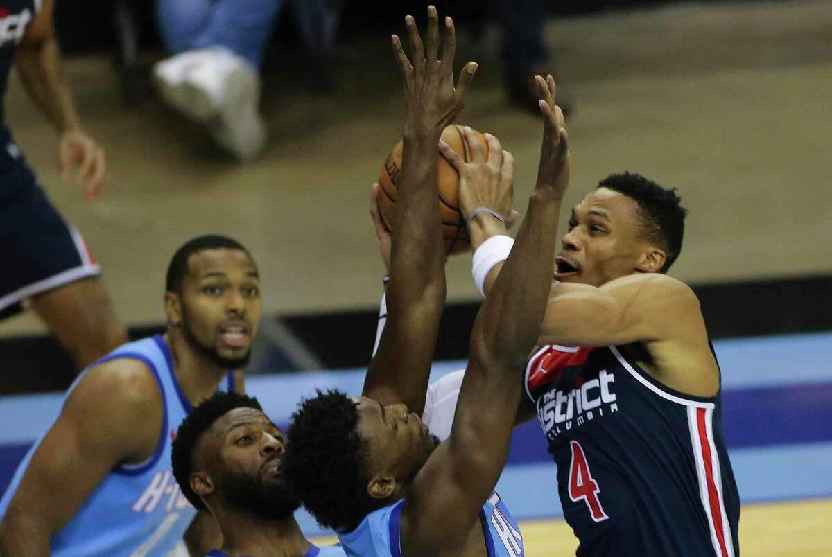 Russell Westbrook had one season with the Wizards after being traded from Houston.
