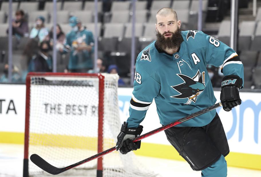 Sharks couldn't believe Brent Burns' game-winning goal vs. Wild – NBC  Sports Bay Area & California
