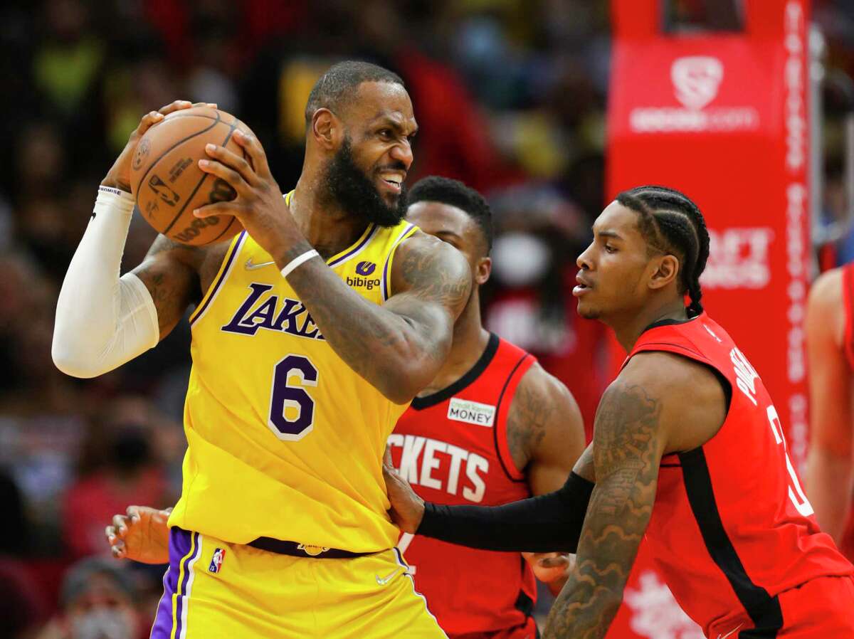 Kevin Porter Jr. and the Rockets battled back to make it a game against the Lakers but fell short in the final couple minutes against LeBron James and company to see their losing streak hit five games.