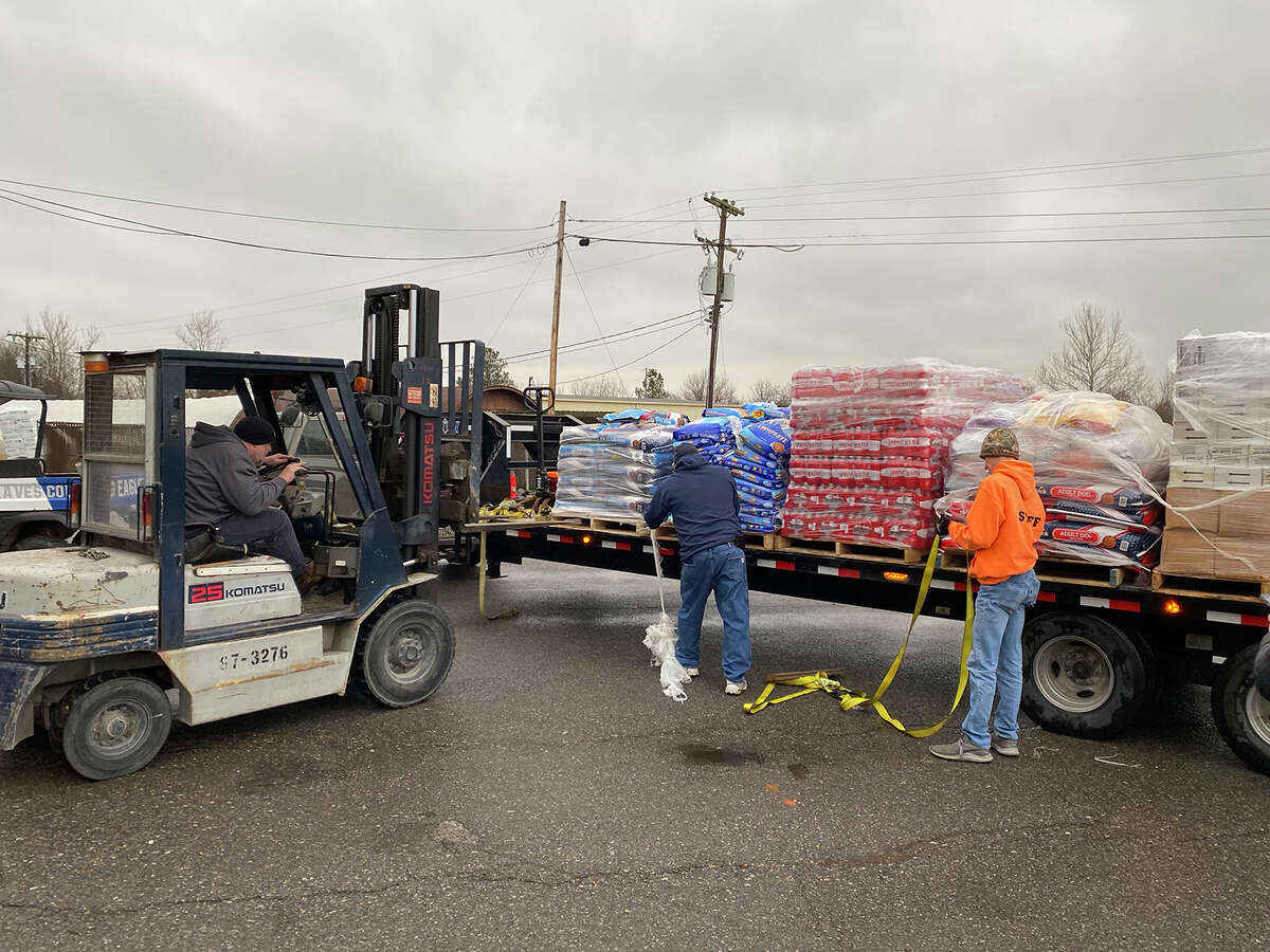 "The donation drive escalated beyond what I ever imagined. We quickly got to a point where a semi and a 53-foot enclosed van trailer were going to be needed and beyond."