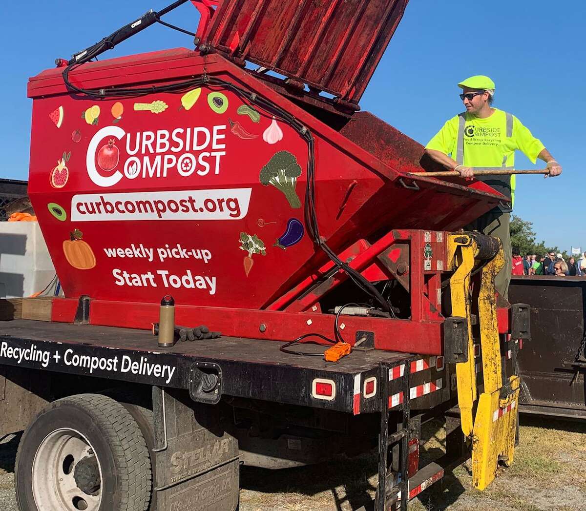 Curbside Compost, based in Ridgefield, offers its customers a way to compost food scraps without the mess