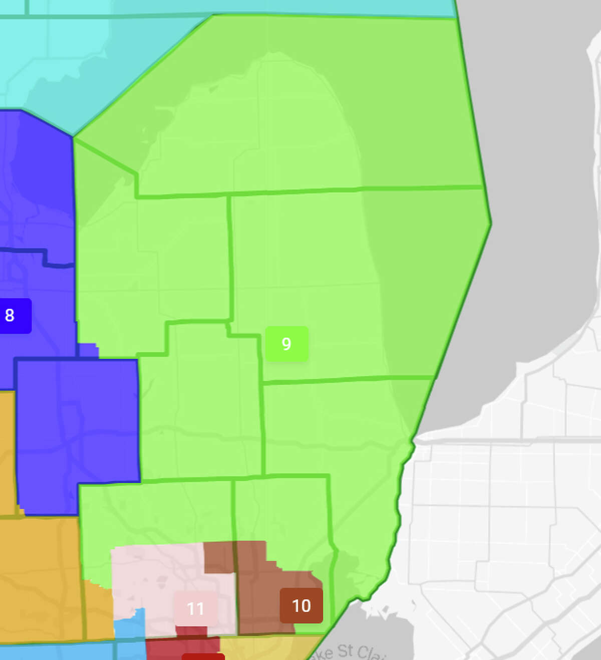Michigan 10th District Map New State District Maps Approved