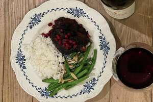 Recipe: Pomegranate and Sumac Chicken has flavors of the...