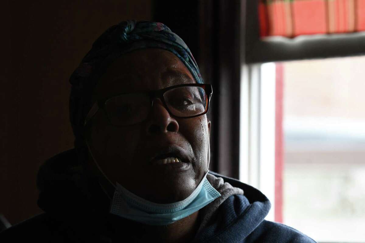 Monique KIrkley remembers her late son, E-Shawn Amir Berkley, who was killed outside a Schenectady nightclub over the Labor Day weekend on Thursday, December 30, 2021, during a interview at his home in Albany, NY KIrkley is still seeking answers about his son's death.