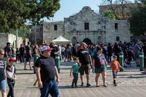 Alamo Plaza web cam returns with video of historic site