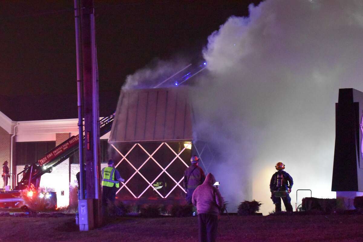 The Edwardsville Fire Department reported to a call of a fire at EXO Lounge & Nail Bar on Route 157 on Dec. 30, 2021. The site formerly was Shenanigan's Bar and Grill.    