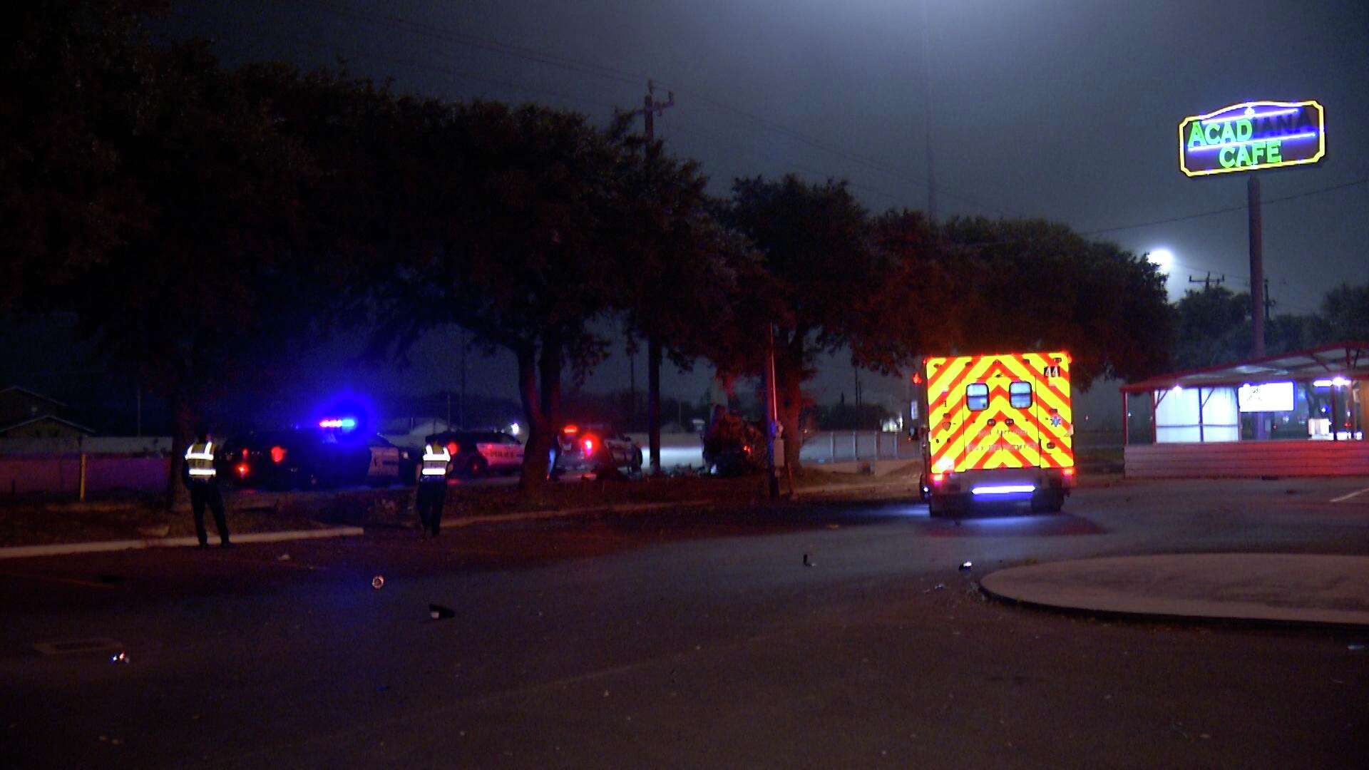 Man ejected, killed after vehicle flips over on West Side access road