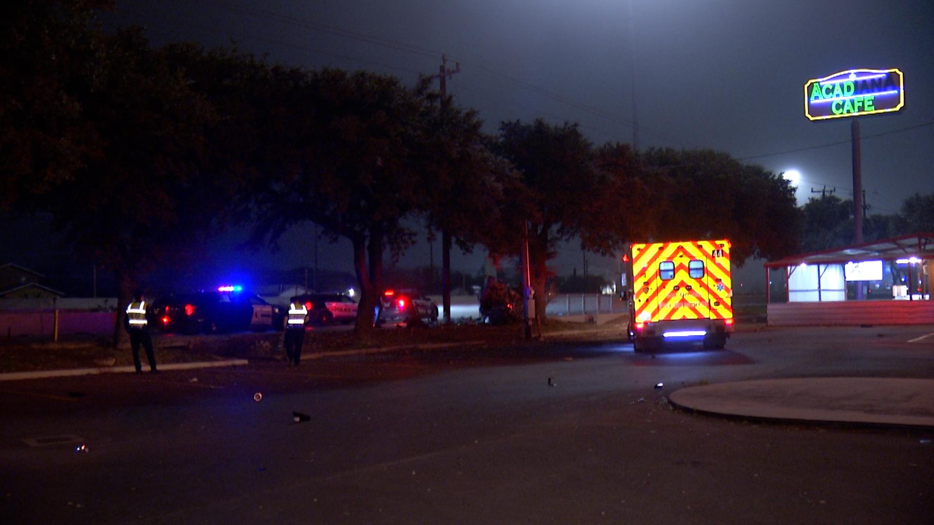 Man ejected, killed after vehicle flips over on West Side access road