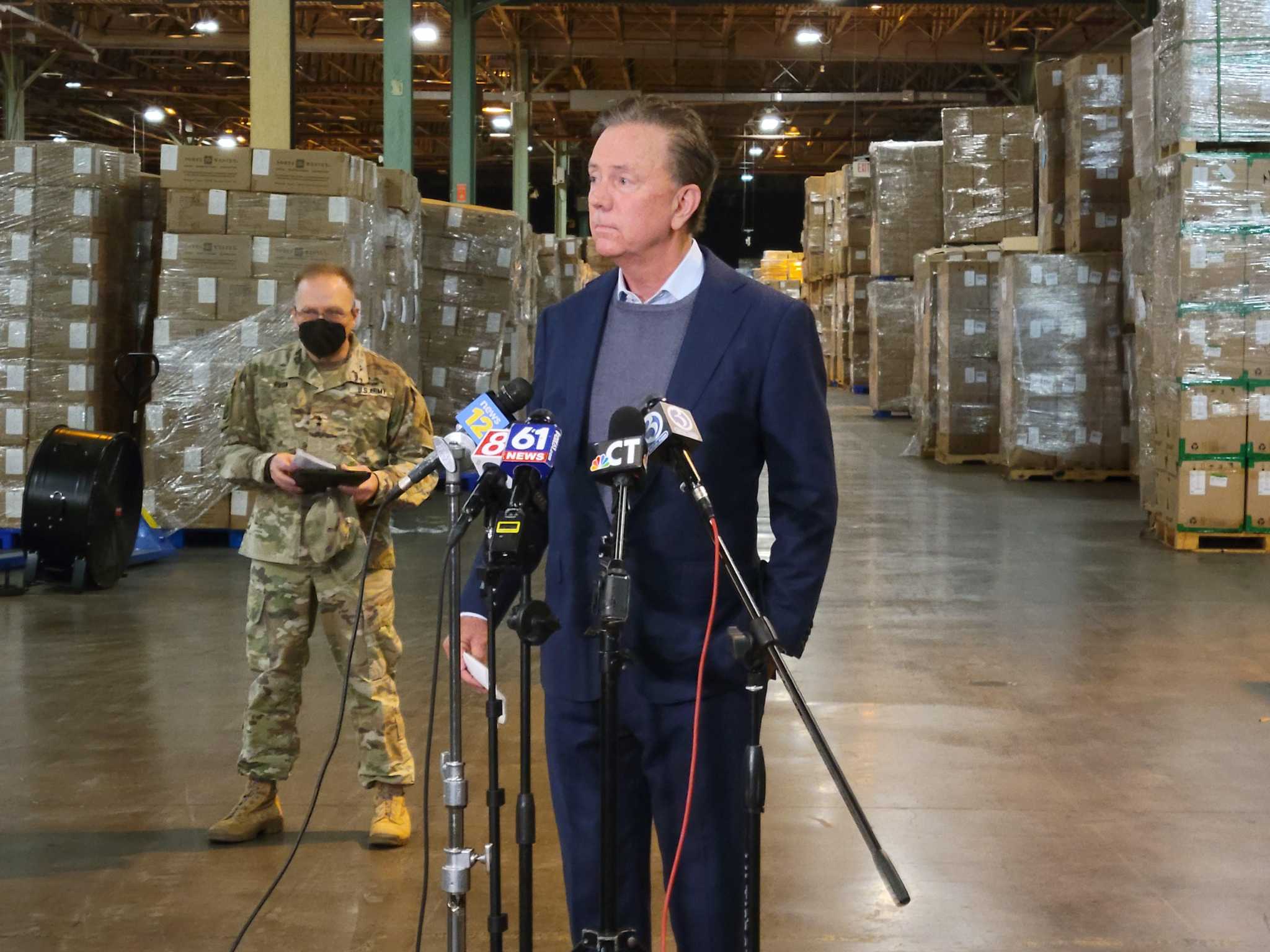 Lamont secures 426,000 COVID tests; hospitals restrict visitors - Vimarsana News