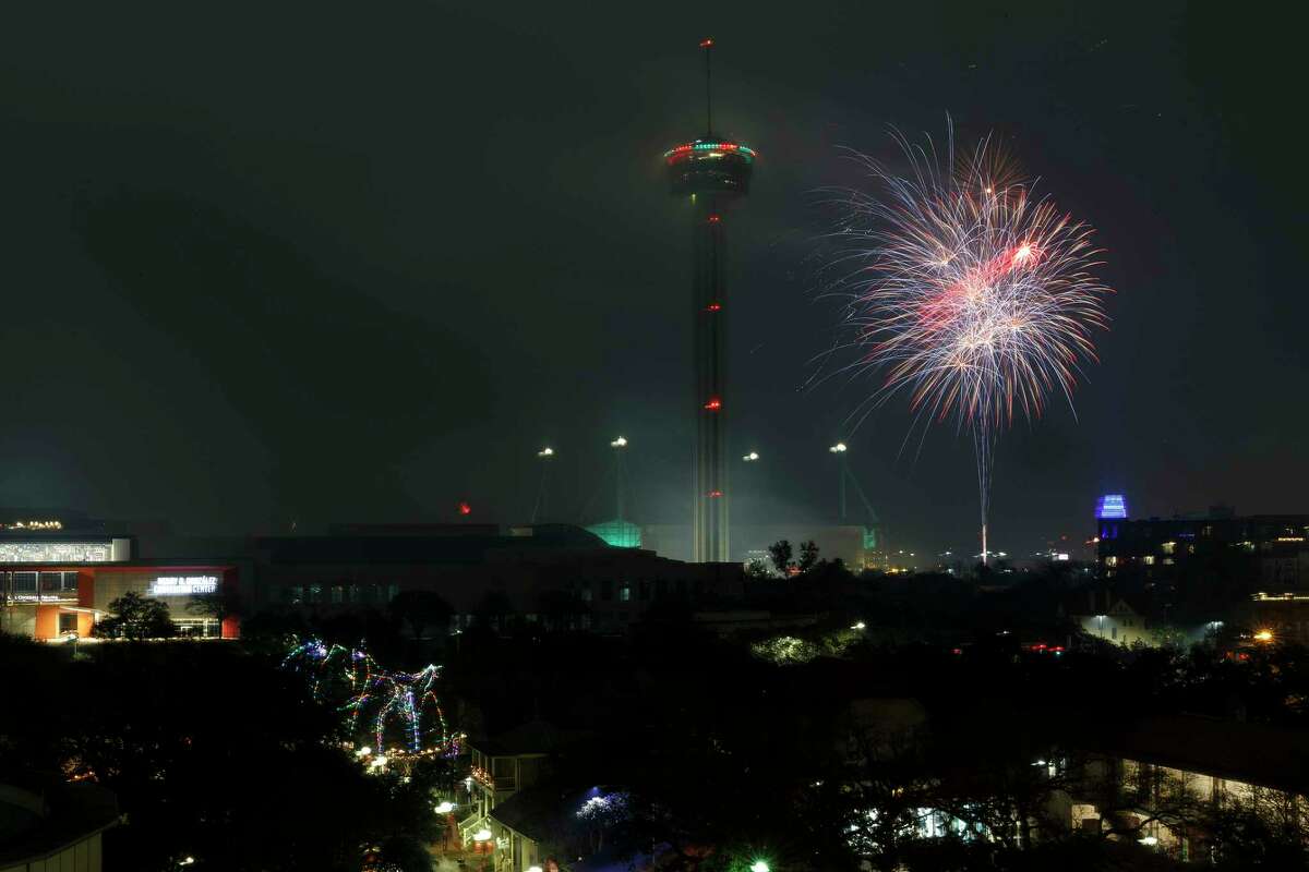 Photos San Antonio put on a great fireworks show to celebrate 2022