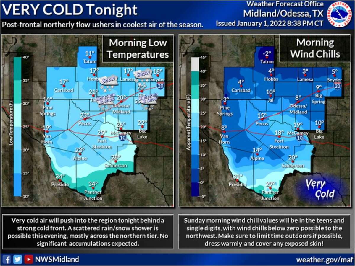 A very cold air will funnel into the region tonight behind a strong cold front. Sunday morning temperatures will already be quite cold but wind chill values will be in the teens and single digits. Make sure to limit time outdoors if possible and dress accordingly! Light snow possible in a few areas