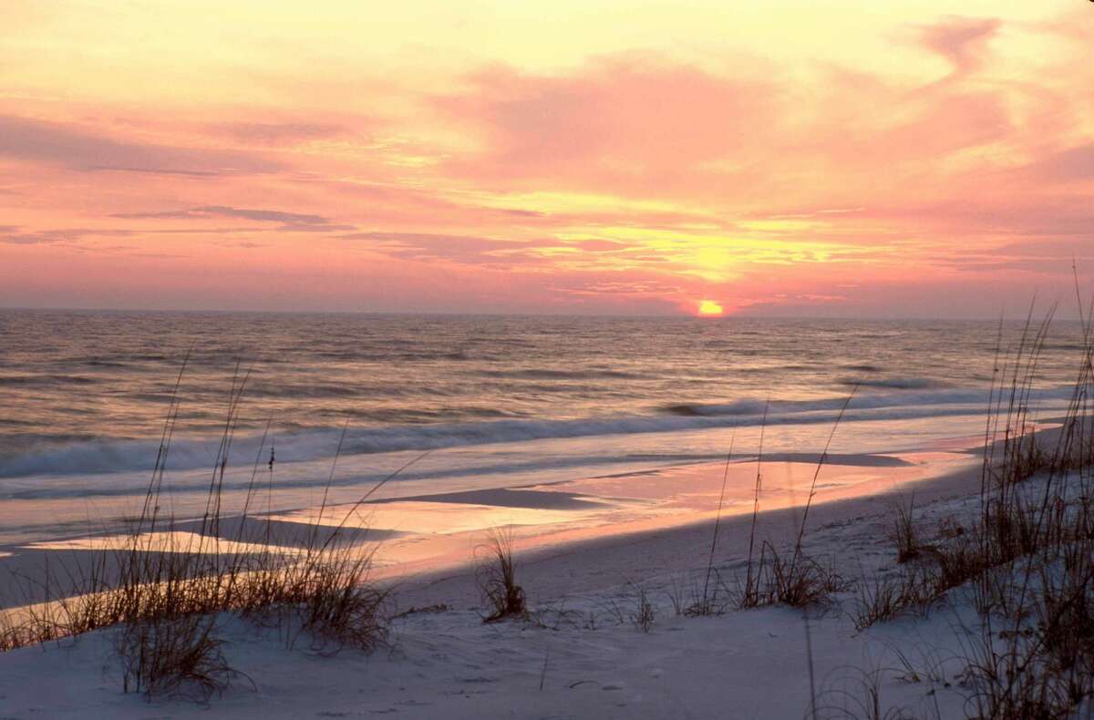 Sunset over the Gulf Coast of Alabama