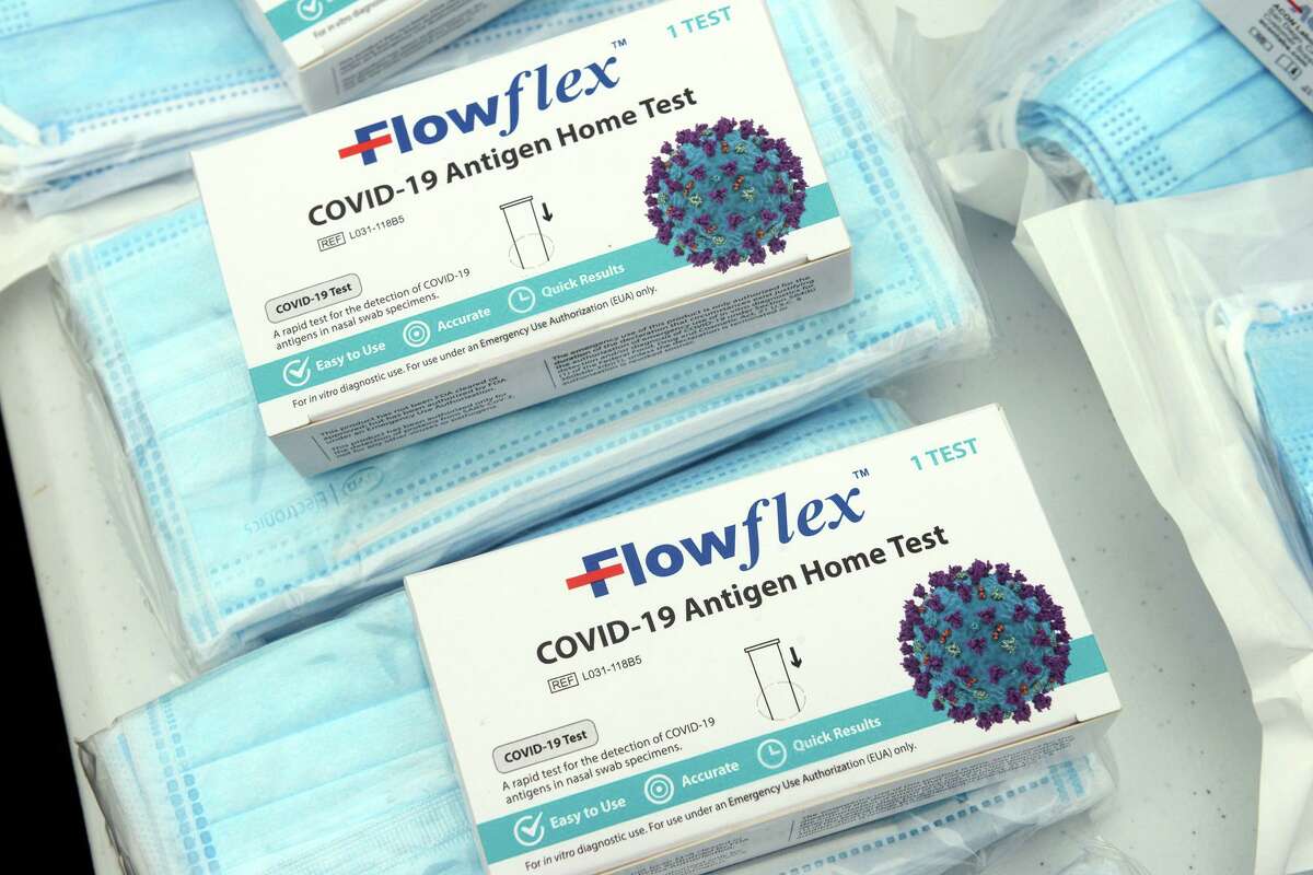 COVID-19 Antigen home test kits.