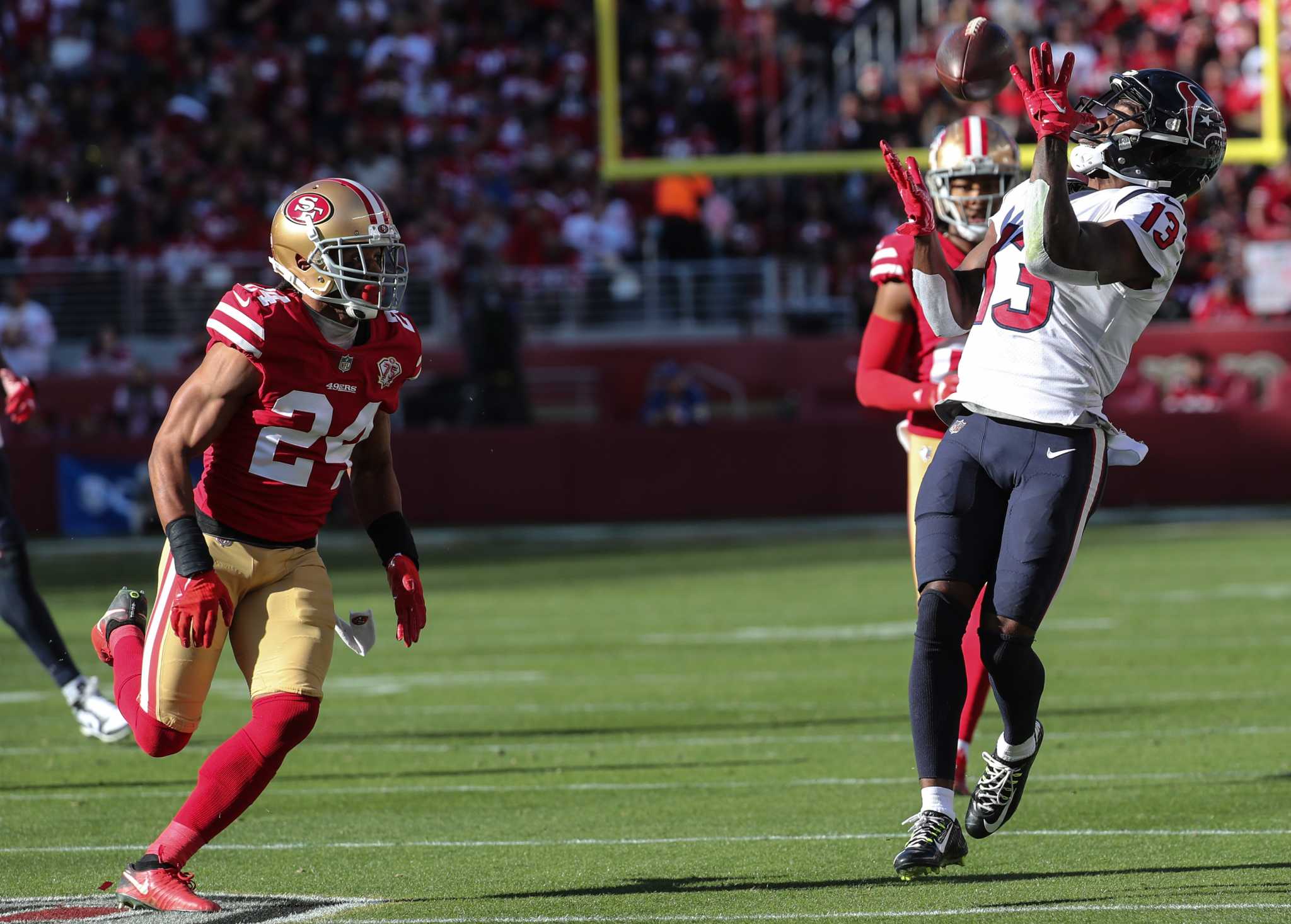 Lousy second half sinks Texans against 49ers