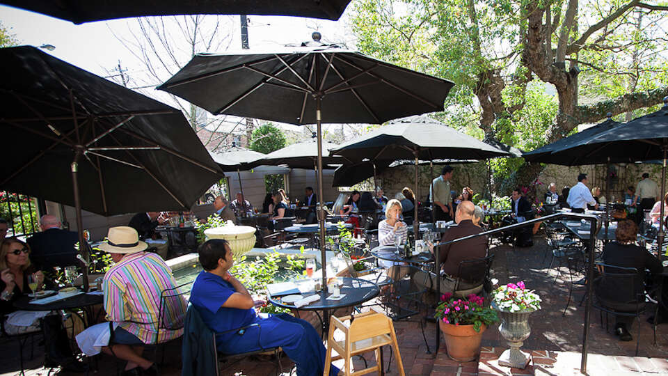 Backstreet Cafe in River Oaks will close for the month of January, 2022 to make repairs to the building. Shown: The restaurant is known for its patio dining.