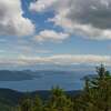 UNITED STATES - 2021/06/05: View of the San Juan Islands from the top of Mount Constitution in the Moran State Park on Orcas Island, San Juan Islands in Washington State, United States. (Photo by Wolfgang Kaehler/LightRocket via Getty Images)