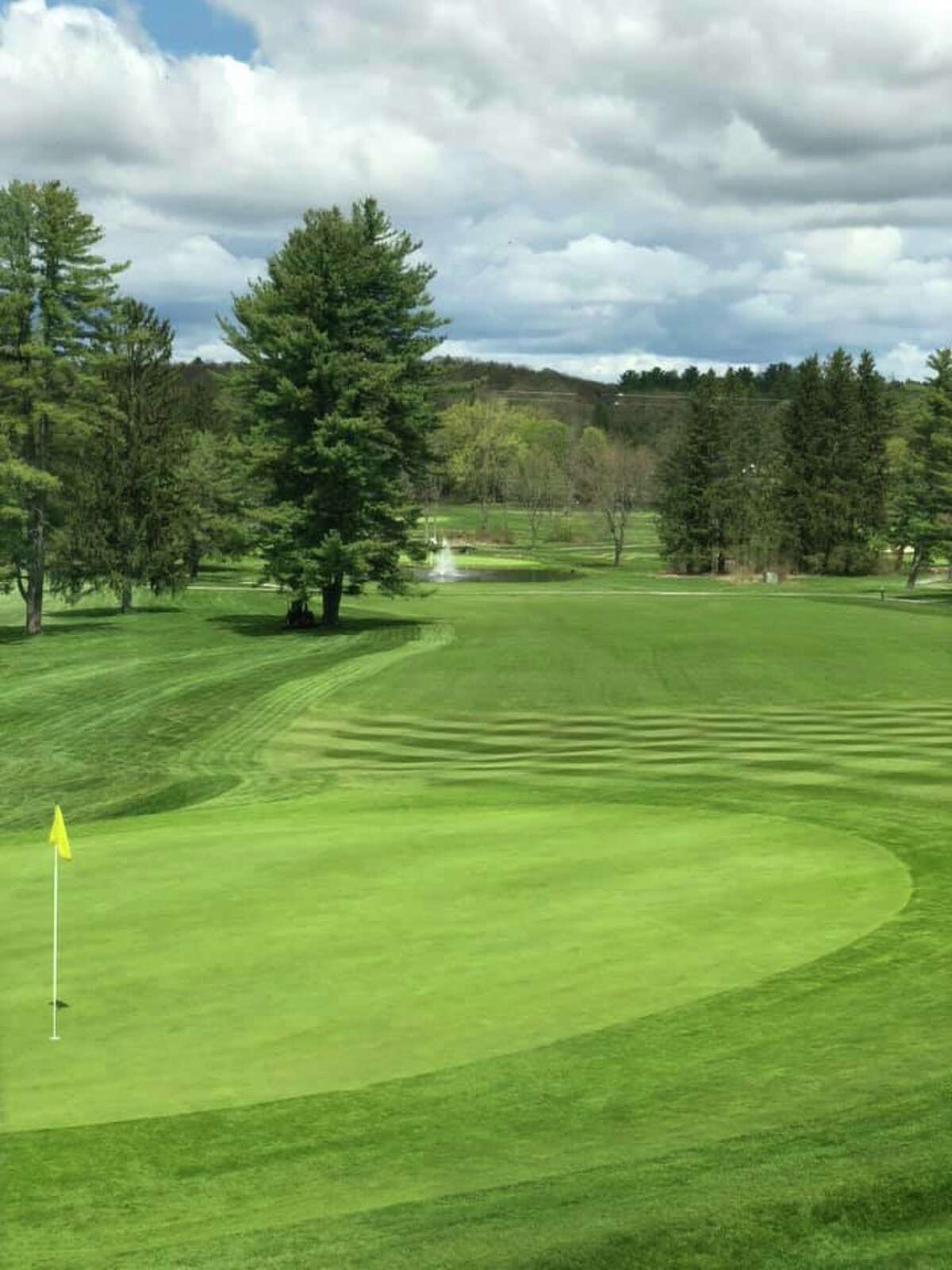 A green and fairway at Ballston Spa Country Club. Its clubhouse restaurant is becoming The Irons Edge, due this coming spring and operated by the owners of The Hideaway restaurant at Saratoga Lake Golf Club. 
