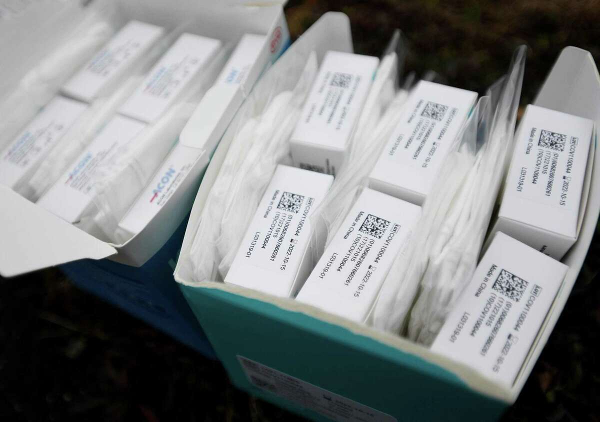 Most towns in Connecticut have received some of the test kits they were promised.