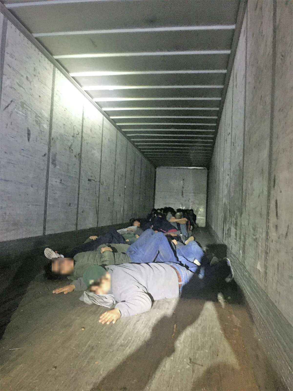 A total of six incidents in three days led to the discovery of nearly 100 people in the country illegally, according to the U.S. Border Patrol.