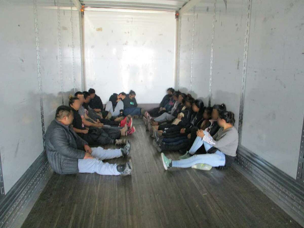 A total of six incidents in three days led to the discovery of nearly 100 people in the country illegally, according to the U.S. Border Patrol.