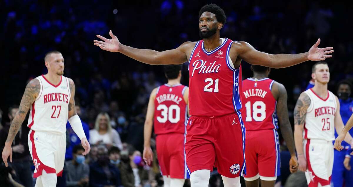 Rockets Overwhelmed By Joel Embiid, 76ers For 8th Consecutive Loss