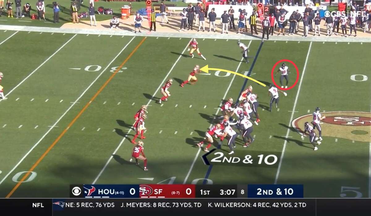 Texans film room: How offense was knocked unbalanced vs. 49ers