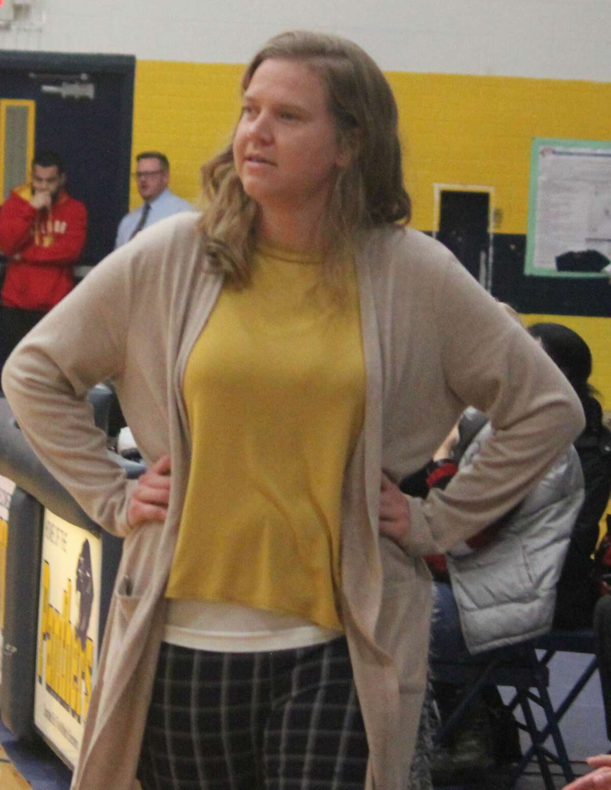 Nikki Bergman is Baldwin's girls basketball coach.