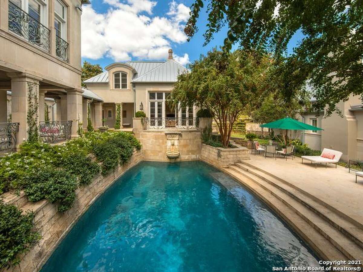 Built in 2004, the seven-bedroom villa in Terrell Hills is nestled behind a canopy of Mexican sycamore trees and holds “classic old world elegance" and modern amenities. 