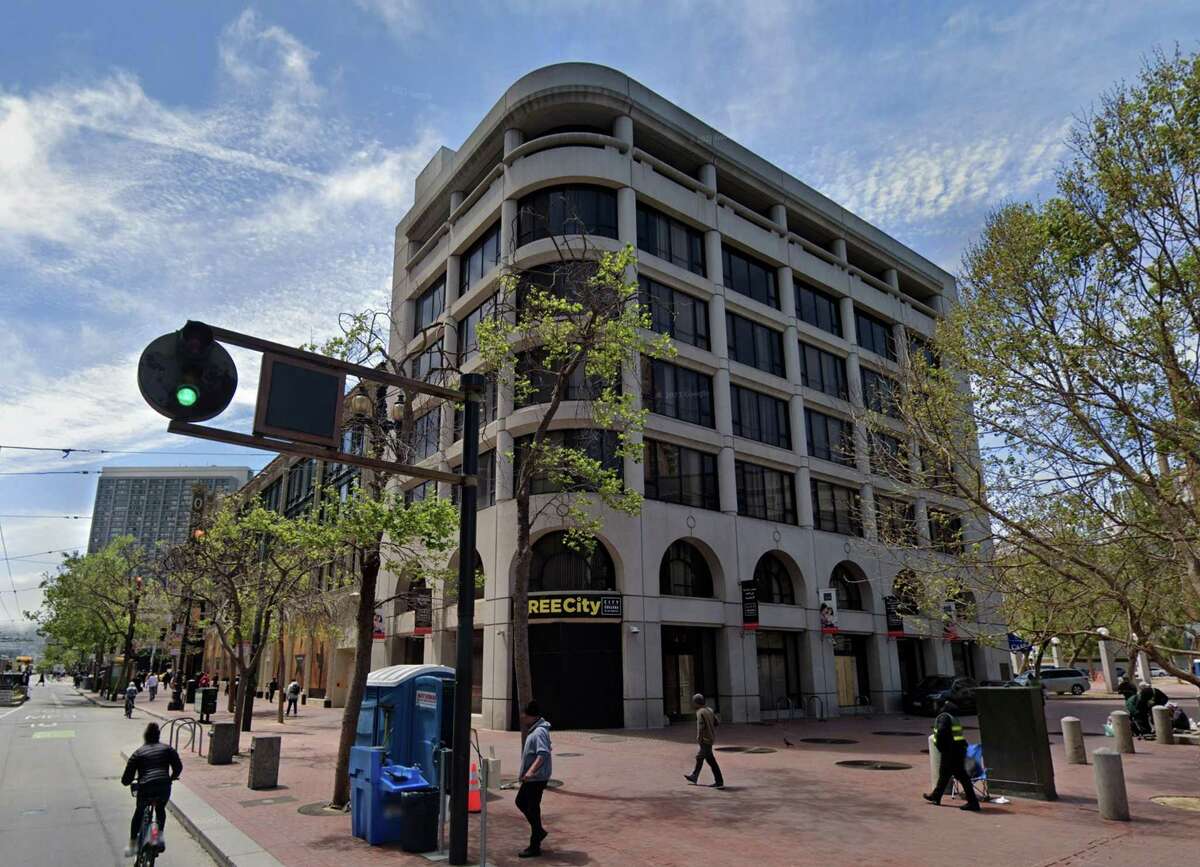 A Google Street View of 1170 Market Street at UN Plaza in San Francisco, Calif.