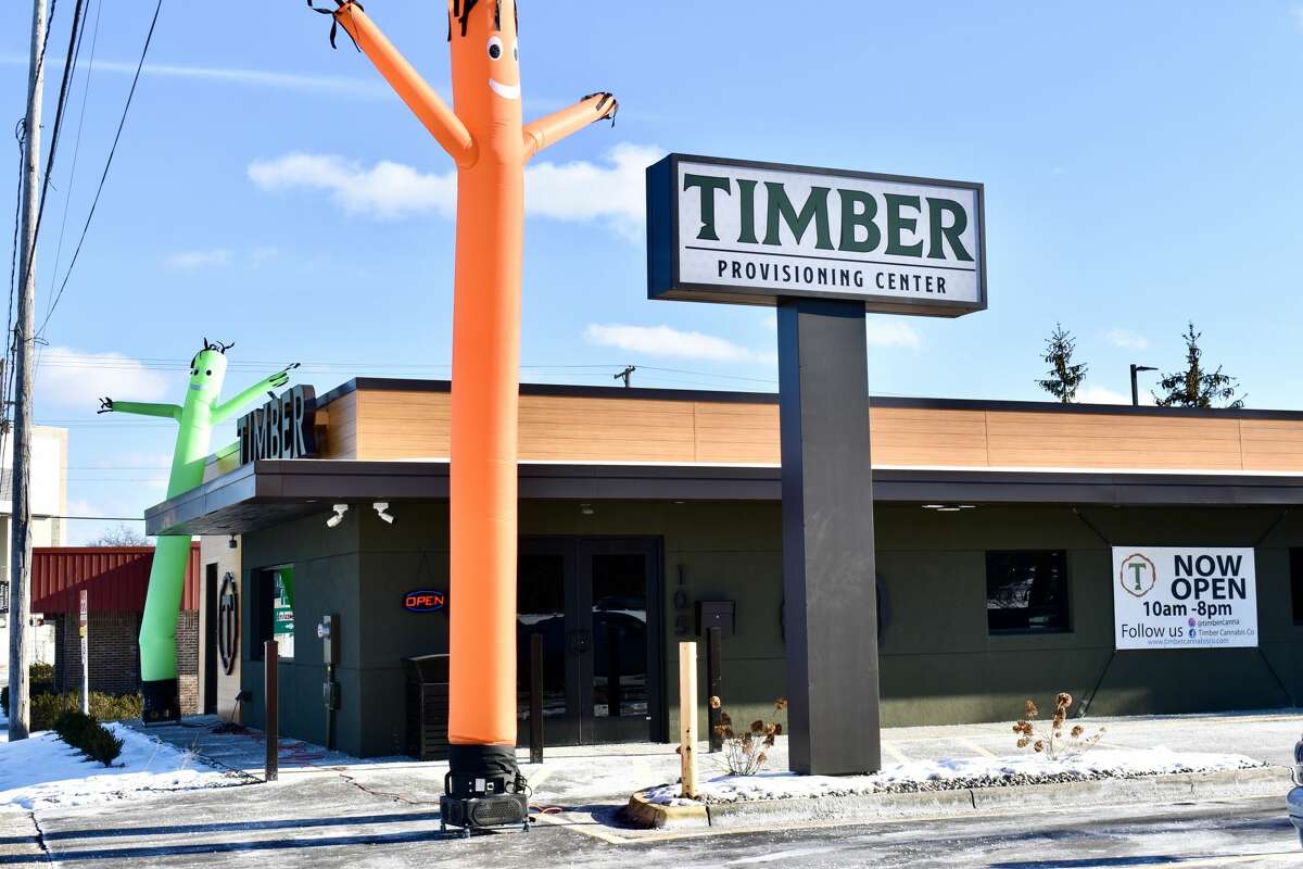 Timber Cannabis on Perry Avenue in Big Rapids is the latest addition to the various dispensaries around the city aiming to cultivate a customer base. 