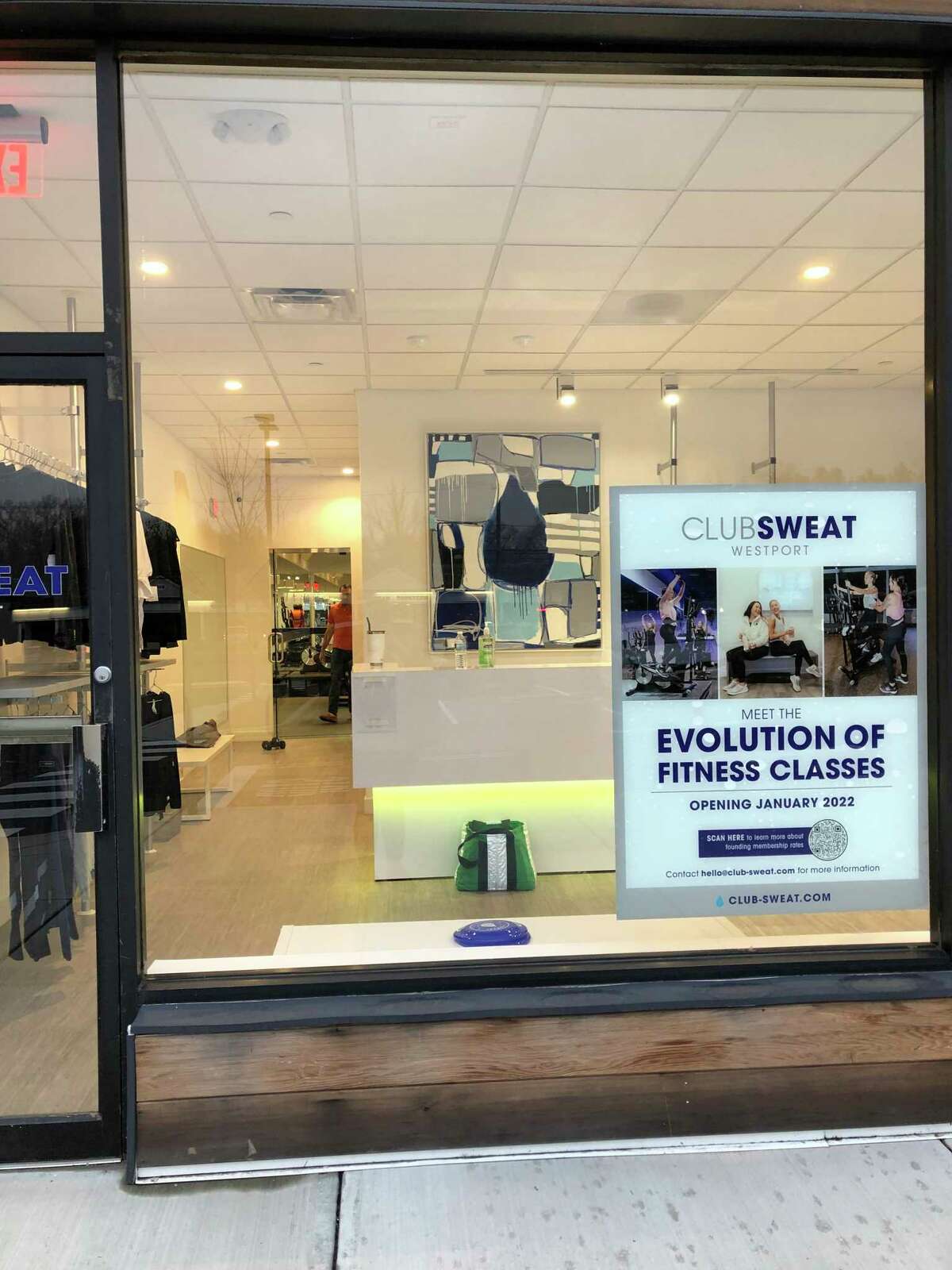 Club Sweat opened its second location on Jan. 3. The new gym is at 623 Post Road East in the Fresh Market Plaza in Wesport.